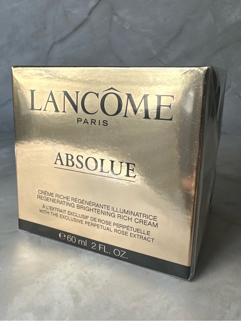 Lancome Absolue Regenerating Brightening Rich Cream 2 oz 60ml SEALED New Box